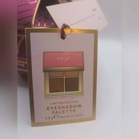 NWT Limited Edition No.7 Eyeshadow Palette - Picture 5 of 9